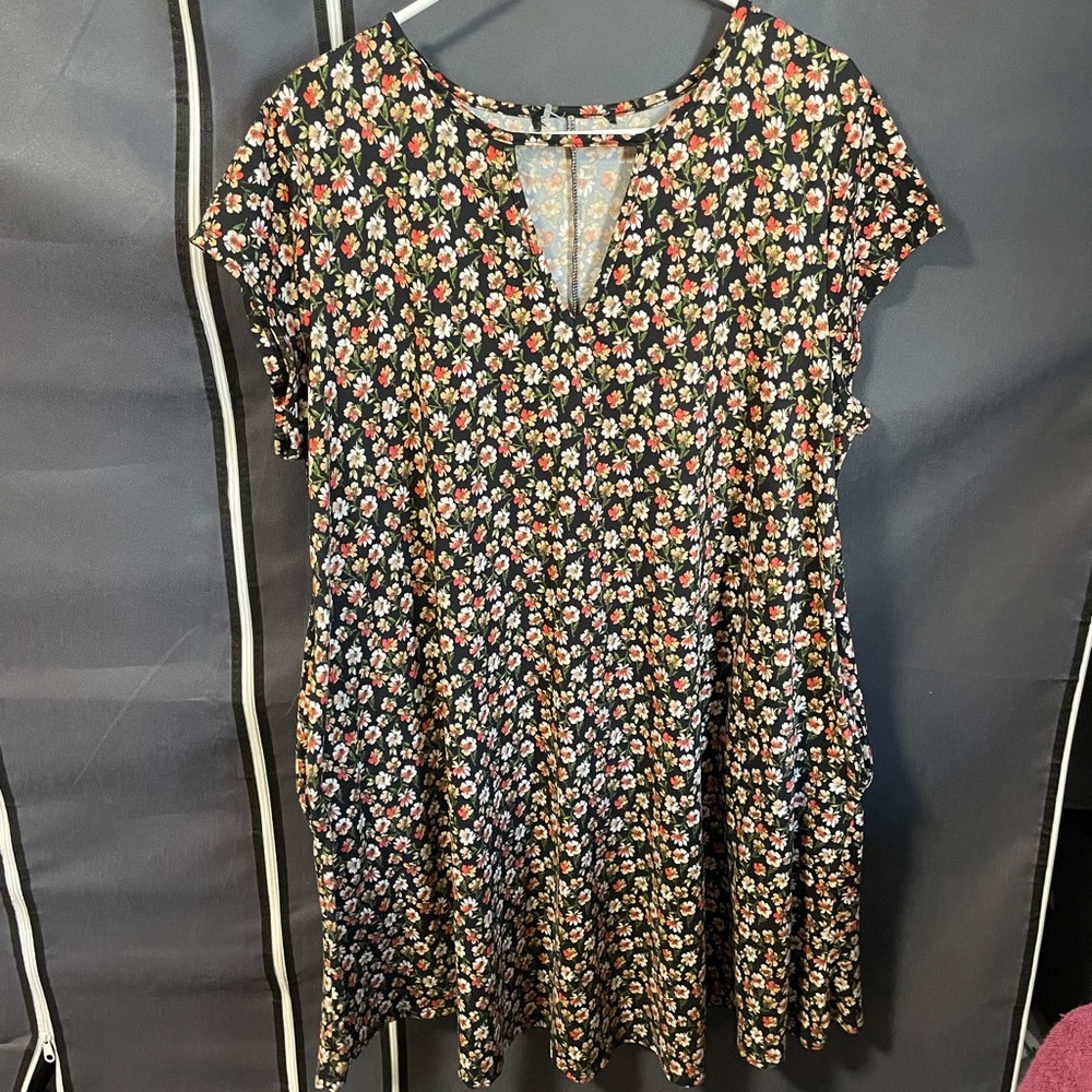 Floral Print Dress